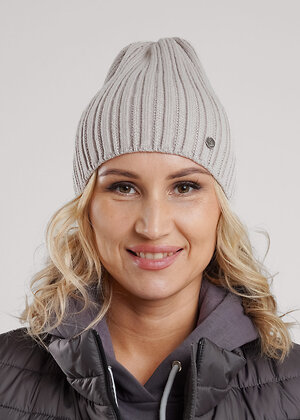 CLEVER Шапка 585919 564657хпэ св.серый
