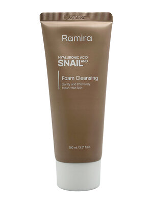 RAMIRA Очищающая пенка для умывания с гиалуроновой кислотой и экстрактом слизи улитки / Cleansing Foam Snail, 100 мл 586005 28456 