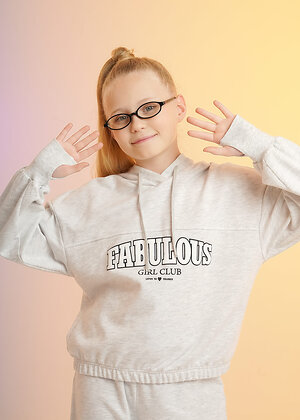 CLEVER Джемпер 586021 867333/13а_п меланж св.серый