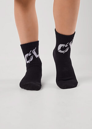 CLEVER Носки 586030 С1606 16-18,18-20 чёрный