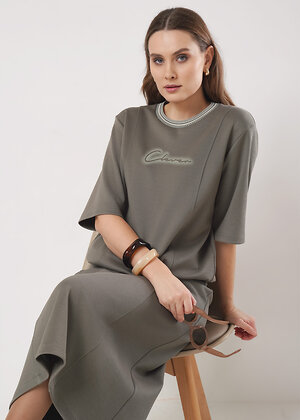 CLEVER Джемпер 586038 267121/199зп_п хаки