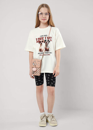 CLEVER Бриджи 586097 905512гн чёрный/молочный