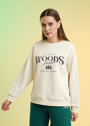 CLEVER Джемпер 586149 LSW26-100 молочный