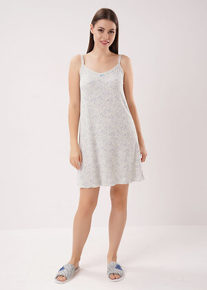 CLEVER Сорочка 586157 LS26-1226 меланж св.серый/св.голубой