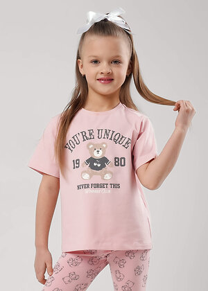 CLEVER Футболка 586184 866898г_п розовый