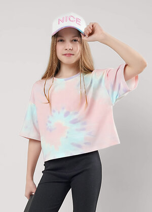 CLEVER Футболка 586231 867339гн розовый/фиолетовый