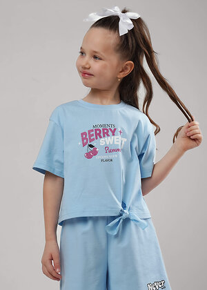 CLEVER Футболка 586232 867354/13кд_п голубой