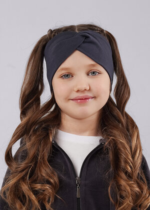 CLEVER Повязка на голову 586253 556417р т.серый