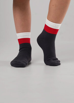 CLEVER Носки 586268 В1013 20-22,22 т.серый