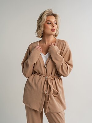 LT Collection Кардиган 586308 Б15053-39М бежевый