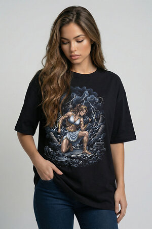 Натали Футболка 586357 8595 черная+Артемида