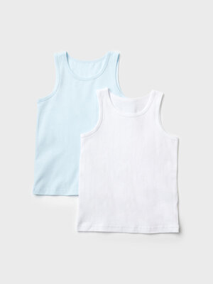 PLAYTODAY Майка 586468 12612390 белый,голубой