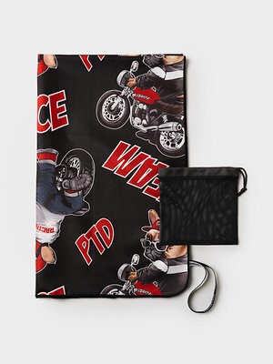 PLAYTODAY Полотенце 586473 12612264 черный,белый,красный