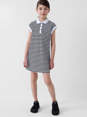 PLAYTODAY Платье 586525 12621330 белый,темно-серый