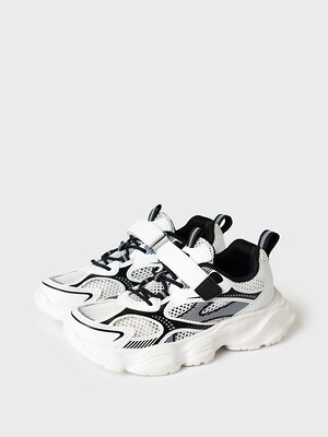 PLAYTODAY Полуботинки 586539 12611778 белый,черный