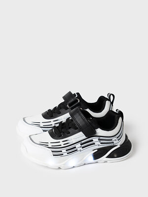 PLAYTODAY Полуботинки 586542 12612759 белый,черный