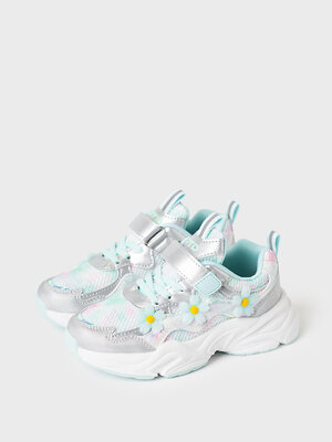 PLAYTODAY Полуботинки 586577 12622765 бирюзовый,серебряный