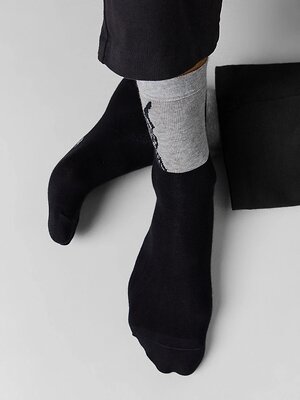 MARK FORMELLE Мужские носки 586748 017K-3492 серый меланж