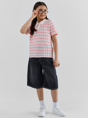 MARK FORMELLE Поло 586767 127999 бело -розовая волна