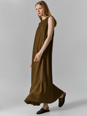 MARK FORMELLE Сарафан 586775 154041 темная олива