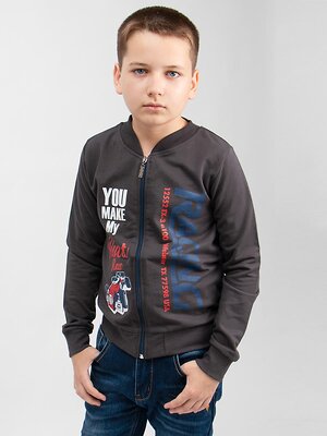 Bonito Бомбер 587058 BK1400B темно-серый