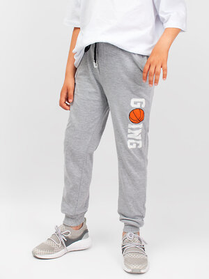 Bonito Брюки 587160 BK1445B серый меланж