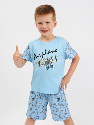 Bonito Пижама 587311 SS6124 светло-голубой