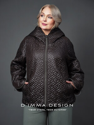 DIMMA Куртка 587335 2667 Темно-коричневый