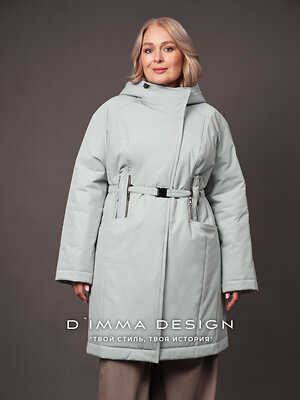 DIMMA Пальто 587344 2669 Ментоловый