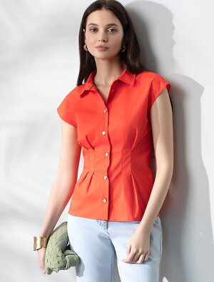 VILATTE Блузка 587389 D29.311 коралловый