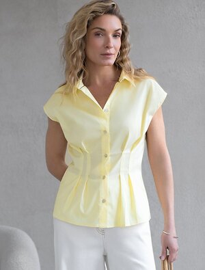 VILATTE Блузка 587390 D29.311 лимонный