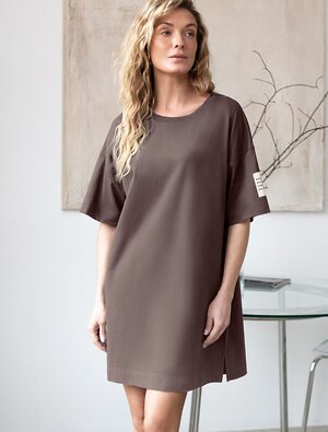 VILATTE Платье 587401 D42.125 кофе_love_live