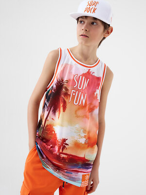 PLAYTODAY Майка 587473 12611362 белый