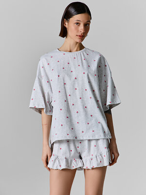 MARK FORMELLE Комплект 587637 592670 малина на св.сером меланже