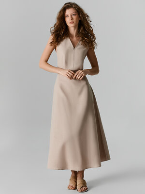 MARK FORMELLE Платье 587645 152486 холодный бежевый