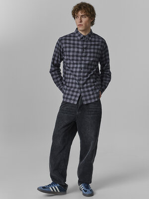 MARK FORMELLE Рубашка 587654 121953-1 серая клетка