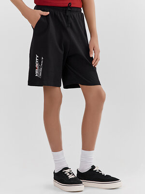 MARK FORMELLE Шорты 587684 133330 черный +печать