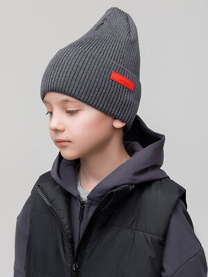 Bodo Шапка 587832 10-426MU темно-серый меланж