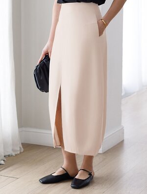 VILATTE Юбка 587876 D26.203 кокосово-молочный