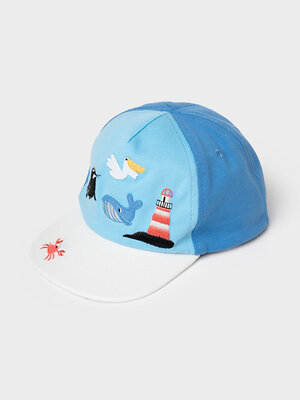 PLAYTODAY Кепка 587967 12613098 белый,сиреневый,голубой