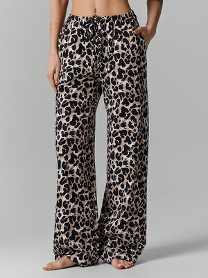 MARK FORMELLE Брюки 588062 532410 леопард на молочном
