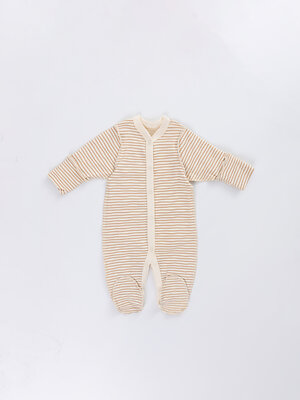 MARK FORMELLE Комбинезон 588083 14005-1-2 котики на слив. масле +полоска на слив. масле