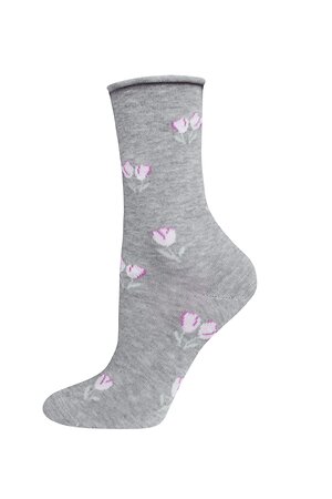 БРЕСТСКИЕ Носки 588116 1158 серый меланж