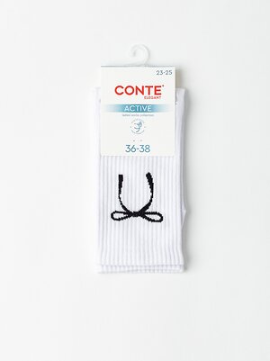 Conte elegant Носки 588120 ACTIVE 20С-20СП белый