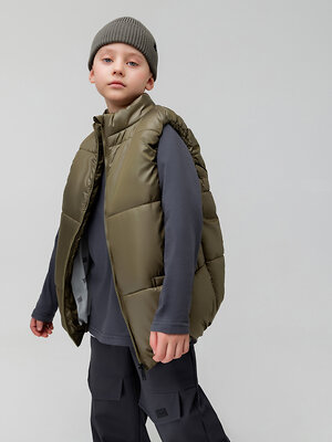 Bodo Жилет 588122 14-56МU темный хаки