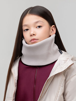 Bodo Шарф 588130 12-134M серо-бежевый