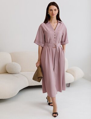 VILATTE Платье 588305 D22.292 зефирно-розовый