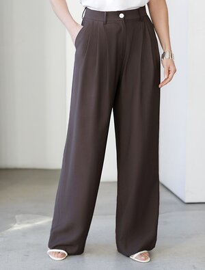 VILATTE Брюки 588316 D24.313 кофейный