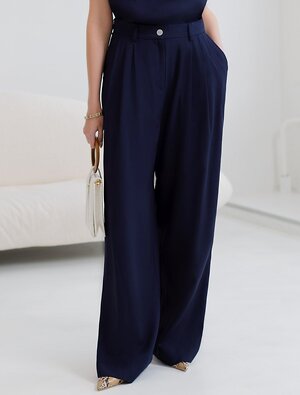 VILATTE Брюки 588319 D24.313 темно-синий