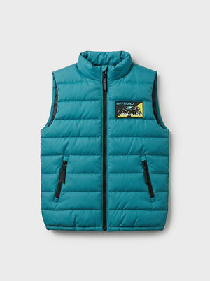 PLAYTODAY Жилет 588381 12612221 бирюзовый